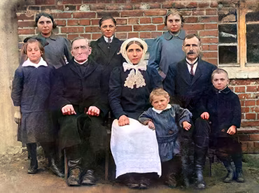 After group photo restoration UK